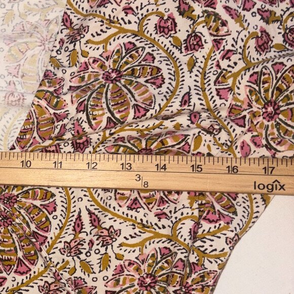 NWOT Spartina 449 Alisa Wrap Dress - Pepper Hall Batik Size Medium Fall Colors - Picture 8 of 12